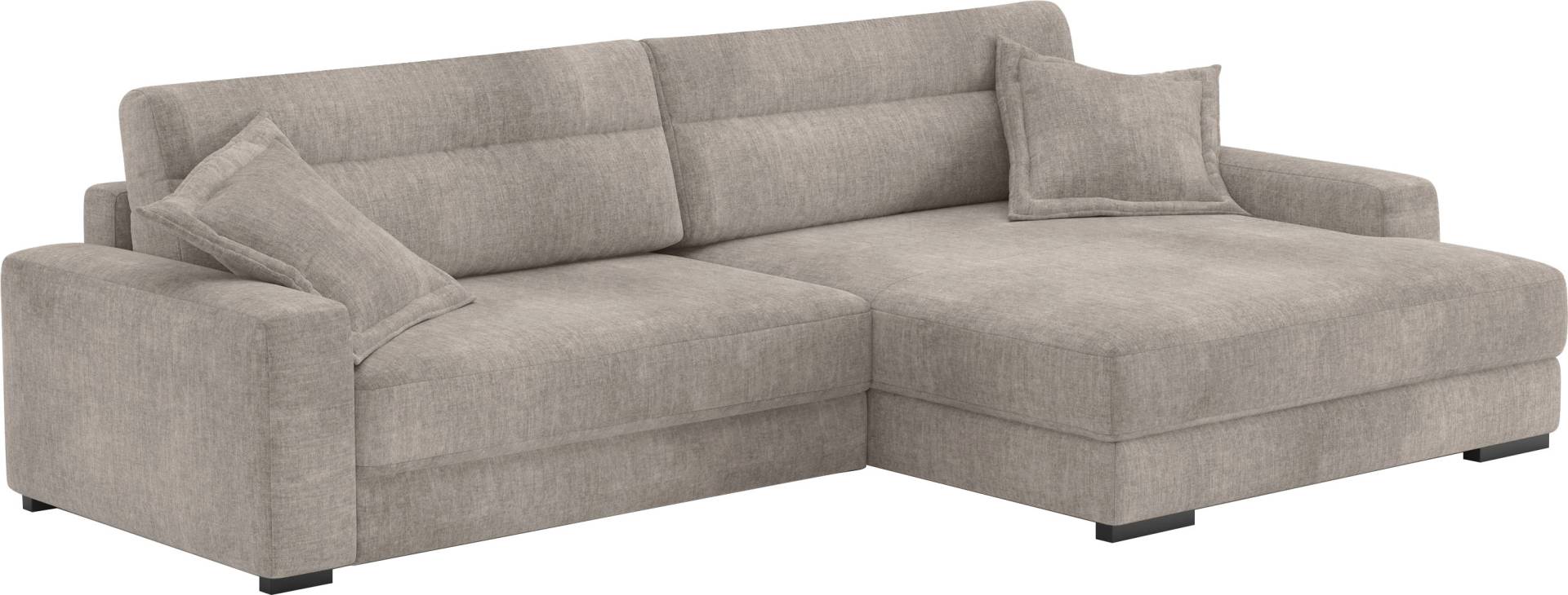 Mr. Couch Ecksofa »Marcello DuraFlex L-Form«, EasyBett, Bettkasten, Kaltschaumpolsterung, bis 140 kg belastbar von Mr. Couch