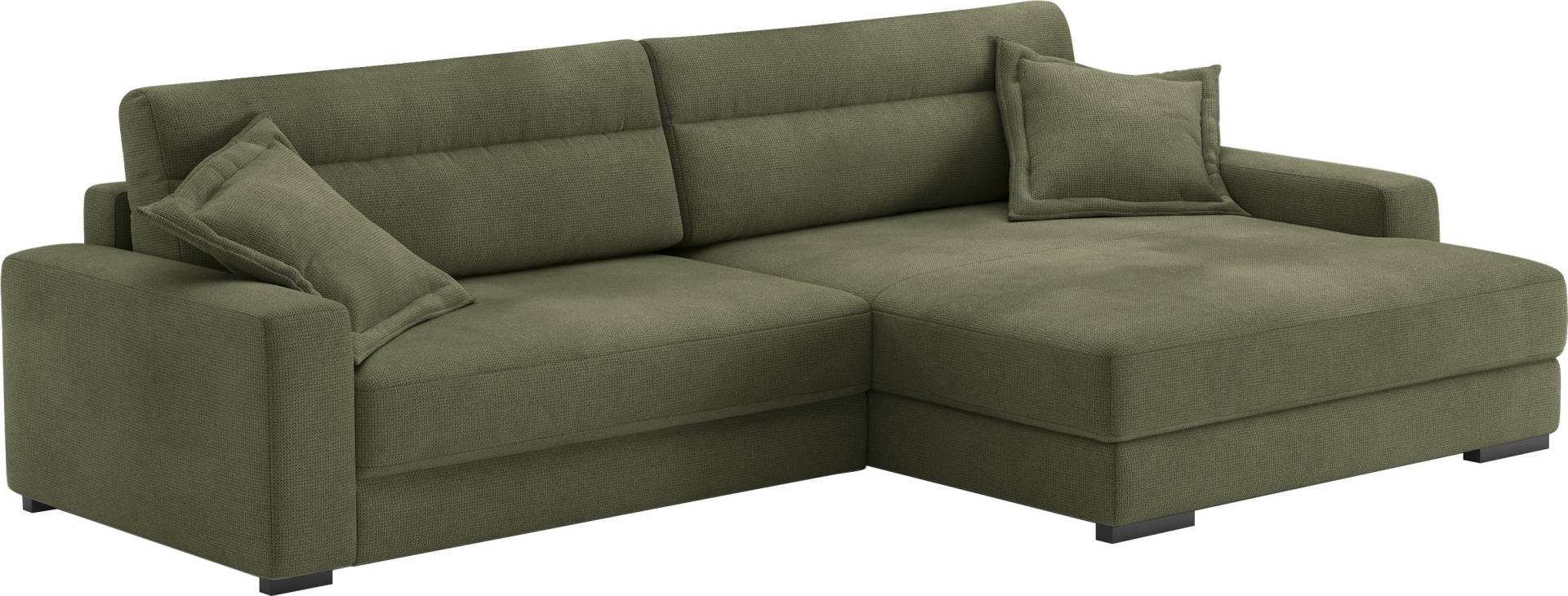 Mr. Couch Ecksofa »Marcello DuraFlex L-Form«, EasyBett, Bettkasten, Kaltschaumpolsterung, bis 140 kg belastbar von Mr. Couch