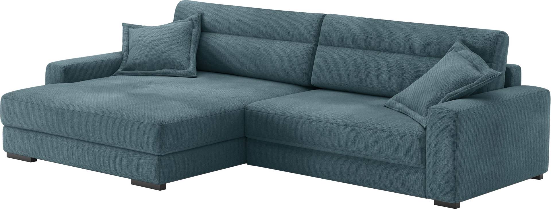 Mr. Couch Ecksofa »Marcello DuraFlex«, EasyBett, Bettkasten, Kaltschaumpolsterung, bis 140 kg belastbar von Mr. Couch