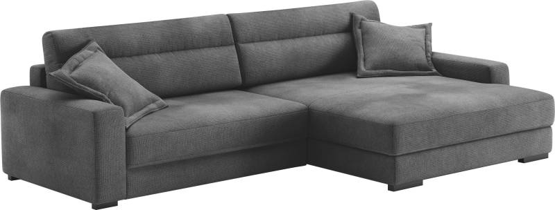 Mr. Couch Ecksofa »Marcello DuraFlex L-Form«, EasyBett, Bettkasten, Kaltschaumpolsterung, bis 140 kg belastbar von Mr. Couch