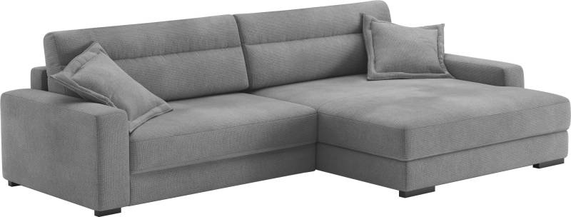 INOSIGN Ecksofa »Marcello DuraFlex«, EasyBett, Bettkasten, Kaltschaumpolsterung, bis 140 kg belastbar von Mr. Couch