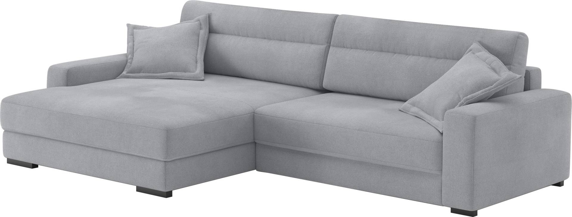 Mr. Couch Ecksofa »Marcello DuraFlex L-Form«, EasyBett, Bettkasten, Kaltschaumpolsterung, bis 140 kg belastbar von Mr. Couch