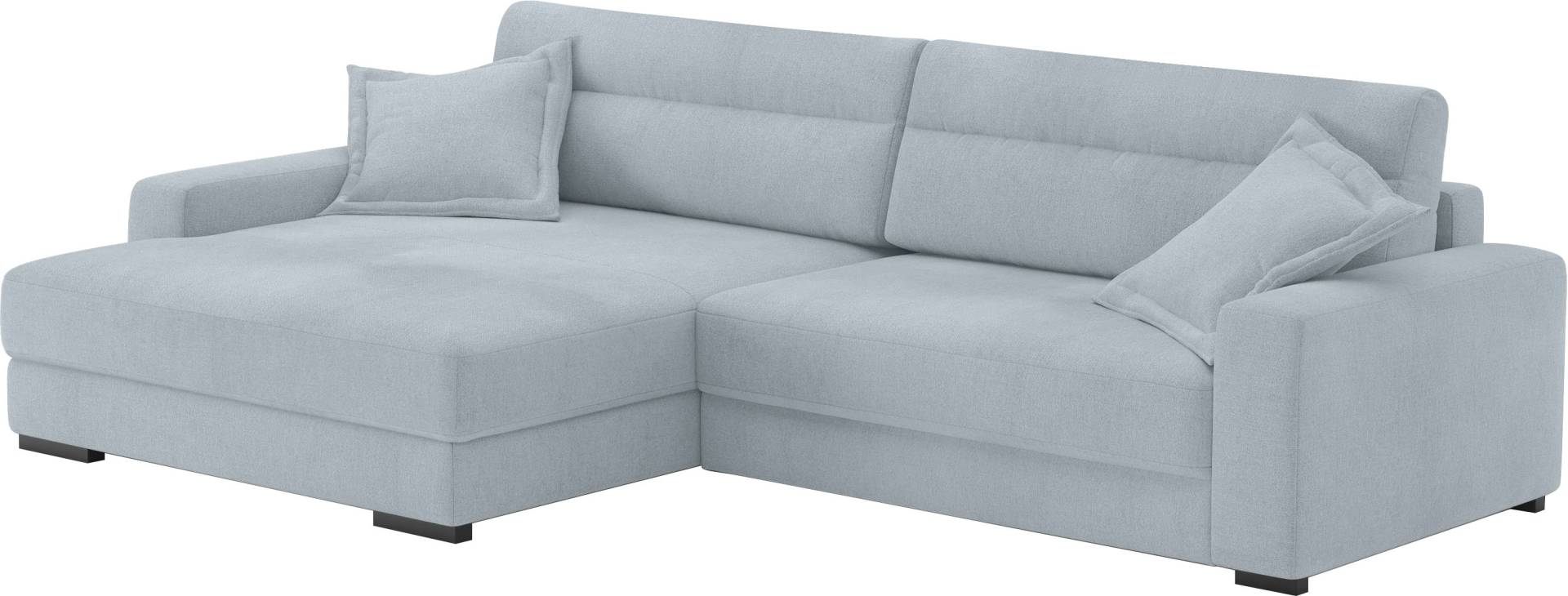 Mr. Couch Ecksofa »Marcello DuraFlex L-Form«, EasyBett, Bettkasten, Kaltschaumpolsterung, bis 140 kg belastbar von Mr. Couch