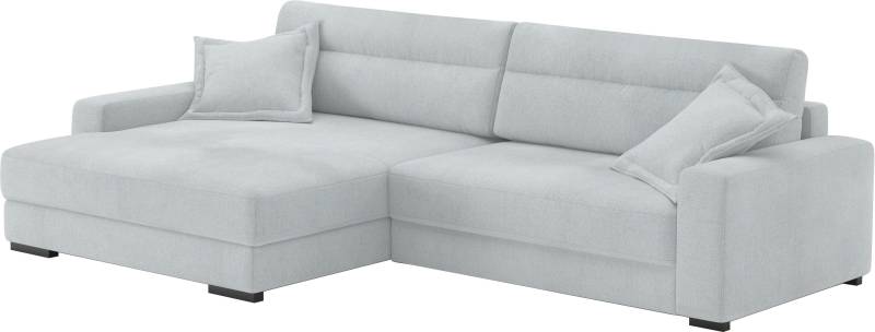 Mr. Couch Ecksofa »Marcello DuraFlex L-Form«, EasyBett, Bettkasten, Kaltschaumpolsterung, bis 140 kg belastbar von Mr. Couch