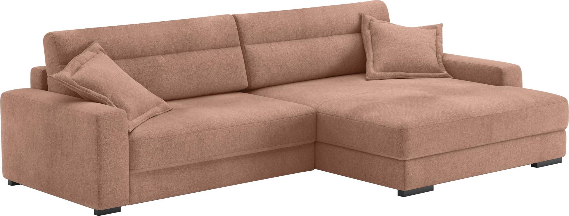 Mr. Couch Ecksofa »Marcello DuraFlex«, EasyBett, Bettkasten, Kaltschaumpolsterung, bis 140 kg belastbar von Mr. Couch