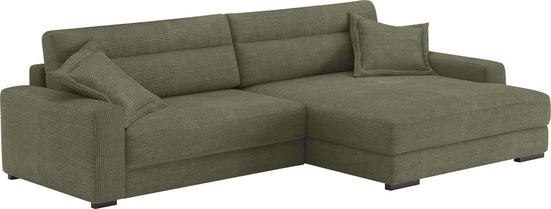 Mr. Couch Ecksofa »Marcello DuraFlex L-Form«, EasyBett, Bettkasten, Kaltschaumpolsterung, bis 140 kg belastbar von Mr. Couch