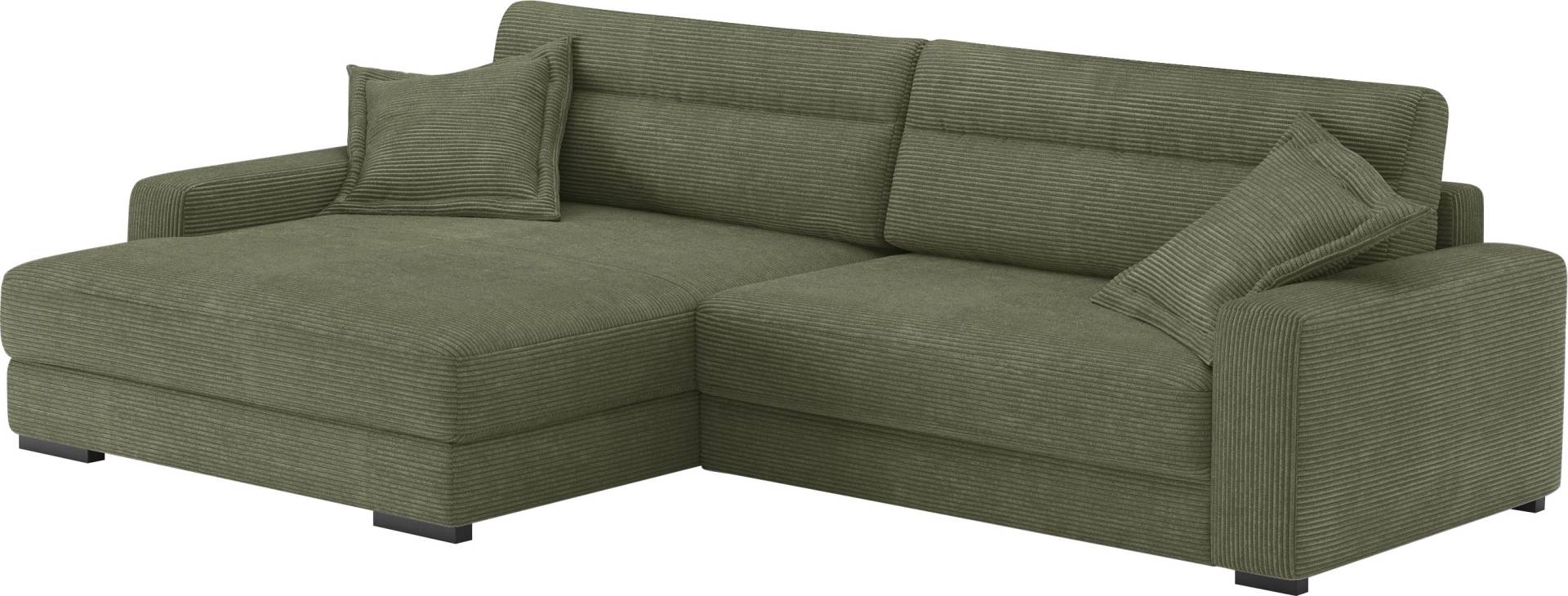 Mr. Couch Ecksofa »Marcello DuraFlex«, EasyBett, Bettkasten, Kaltschaumpolsterung, bis 140 kg belastbar von Mr. Couch