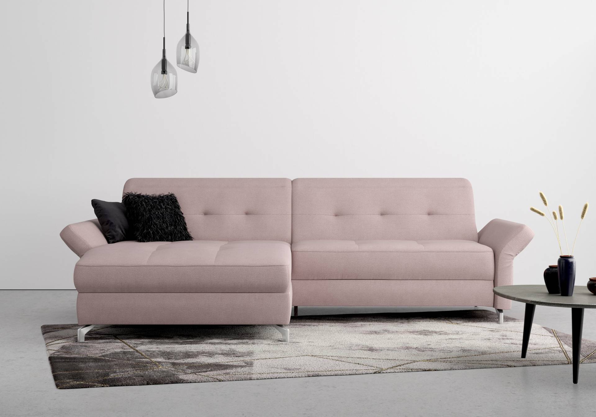 INOSIGN Ecksofa »Maredo L-Form«, Federkern, wahlweise auch mit Kopfteil- und Armlehnverstellung INOSIGN Ecksofa »Maredo L-Form«, Federkern, wahlweise auch mit Kopfteil- und Armlehnverstellung von INOSIGN