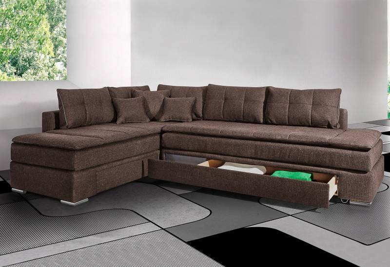 INOSIGN Ecksofa »Night & Day L-Form«, mit Dauer-Schlaffunktion von INOSIGN