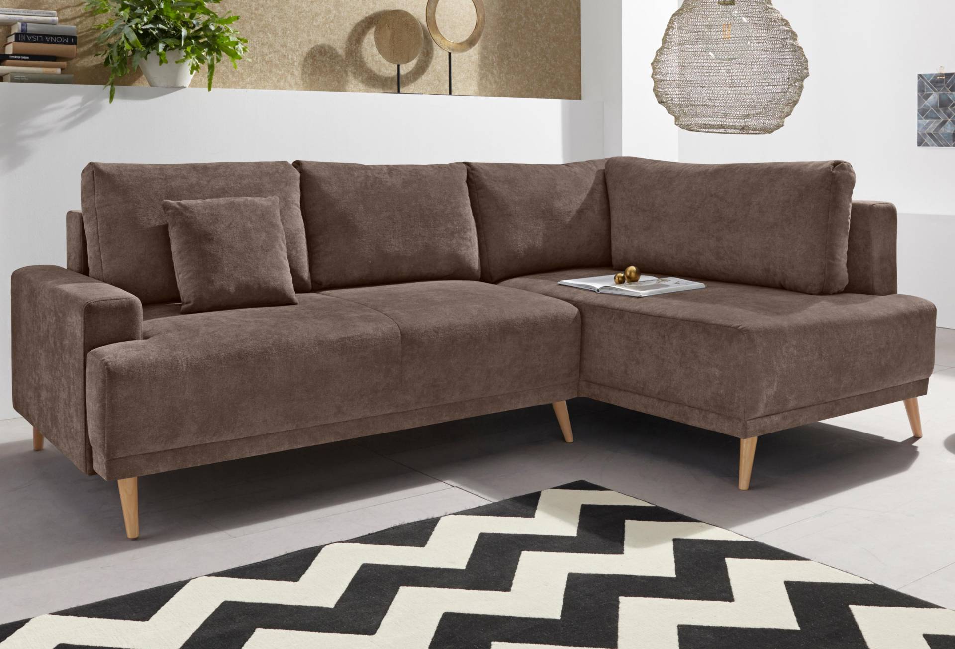 INOSIGN Ecksofa »Exxpo Otusso, L-Form«, mit Bettfunktion und Bettkasten von INOSIGN