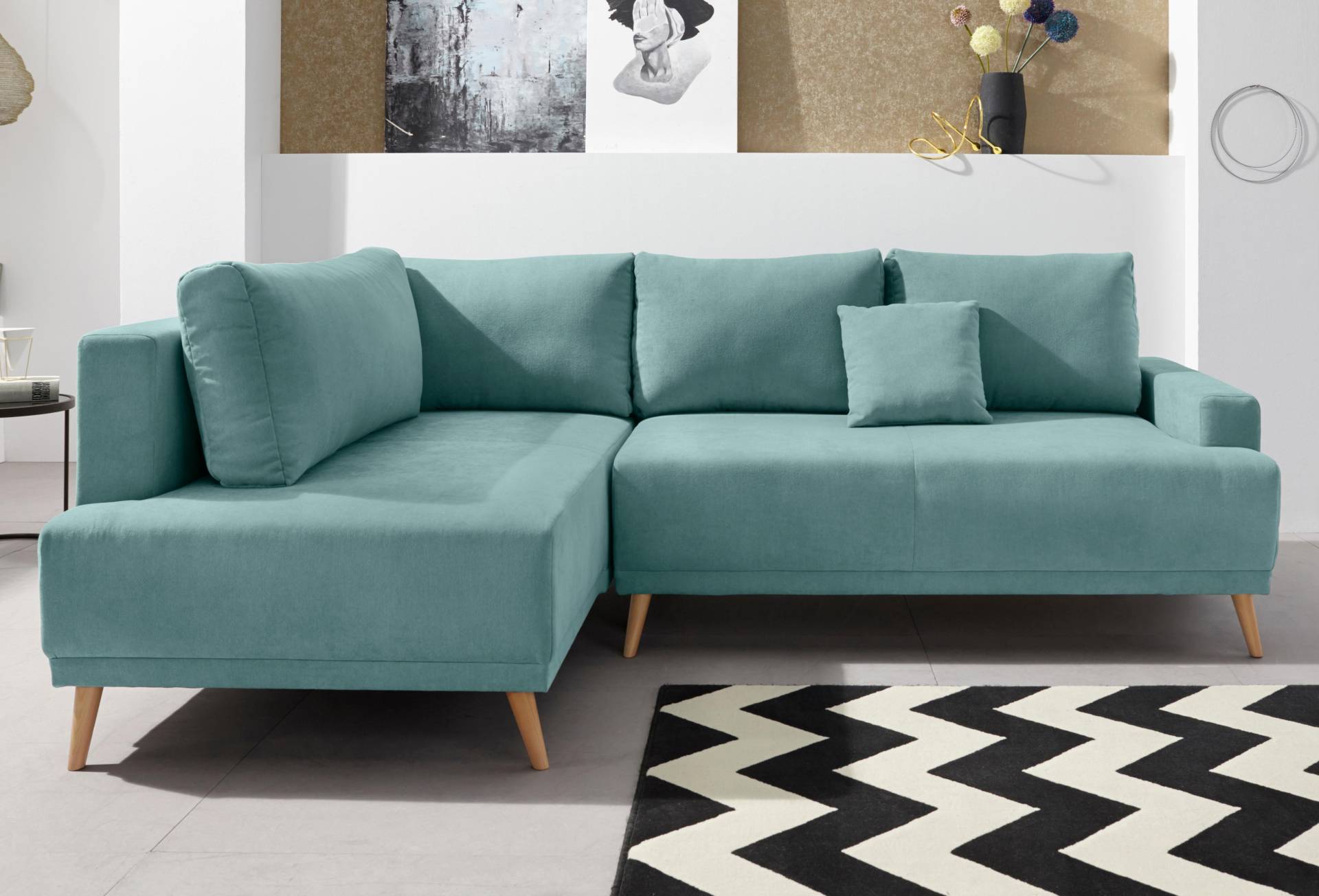 INOSIGN Ecksofa »Exxpo Otusso, L-Form«, mit Bettfunktion und Bettkasten von INOSIGN