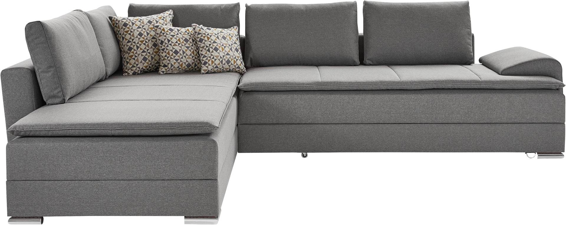 INOSIGN Ecksofa »Night & Day L-Form«, mit Boxspring Bettfunktion 180x200 cm, Dauerschläfer von INOSIGN