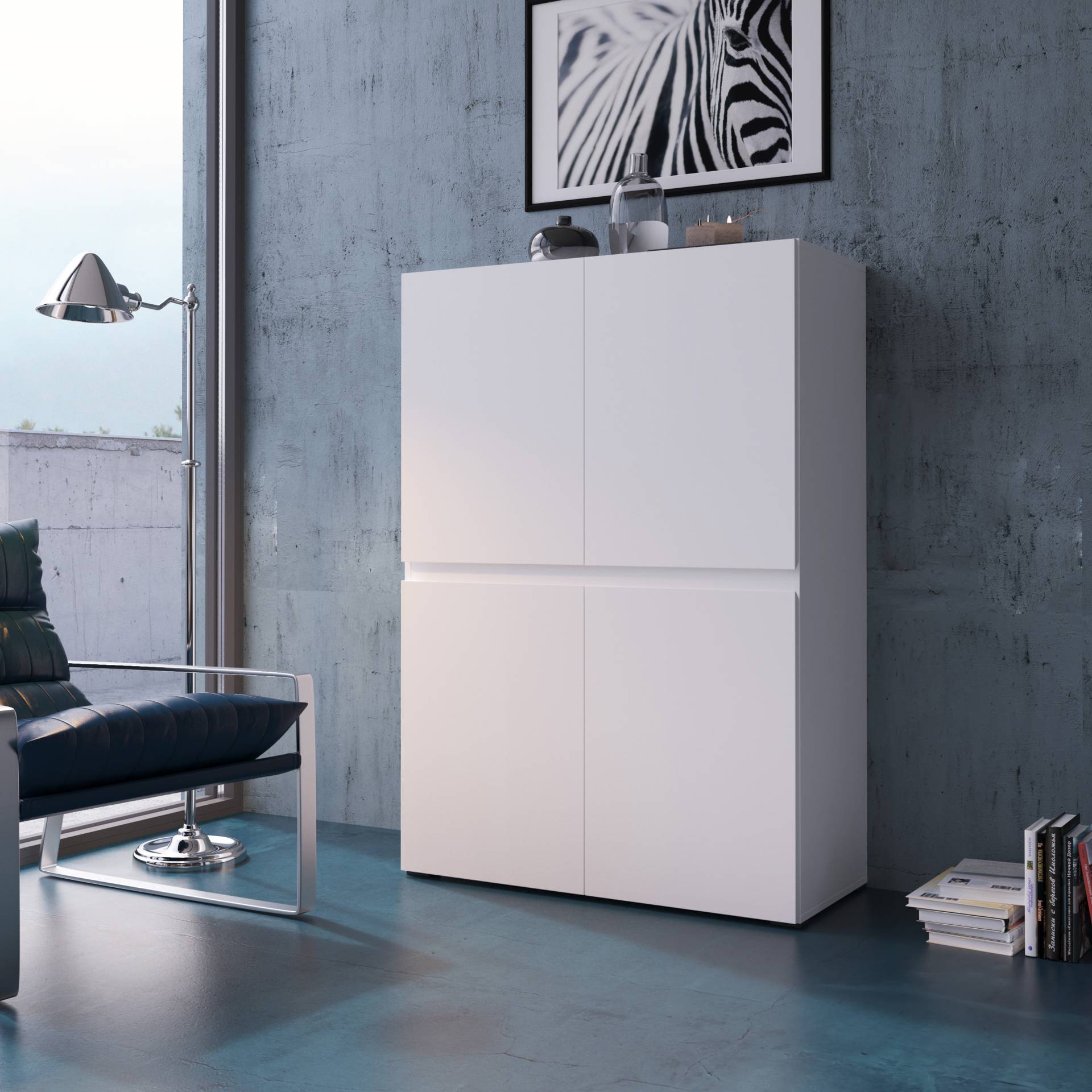 INOSIGN Highboard »Rimini«, Höhe 129 cm von INOSIGN