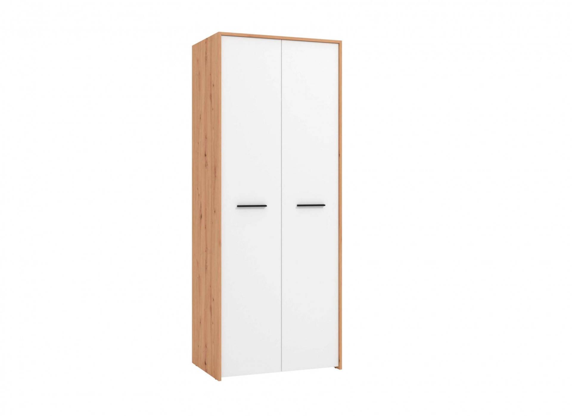 INOSIGN Kleiderschrank »Varadero, FSC®-zertifizierter Holzwerkstoff, Made in Europe«, 2-türig, 80,5/53/203,5cm, weiss-eichefarben von INOSIGN