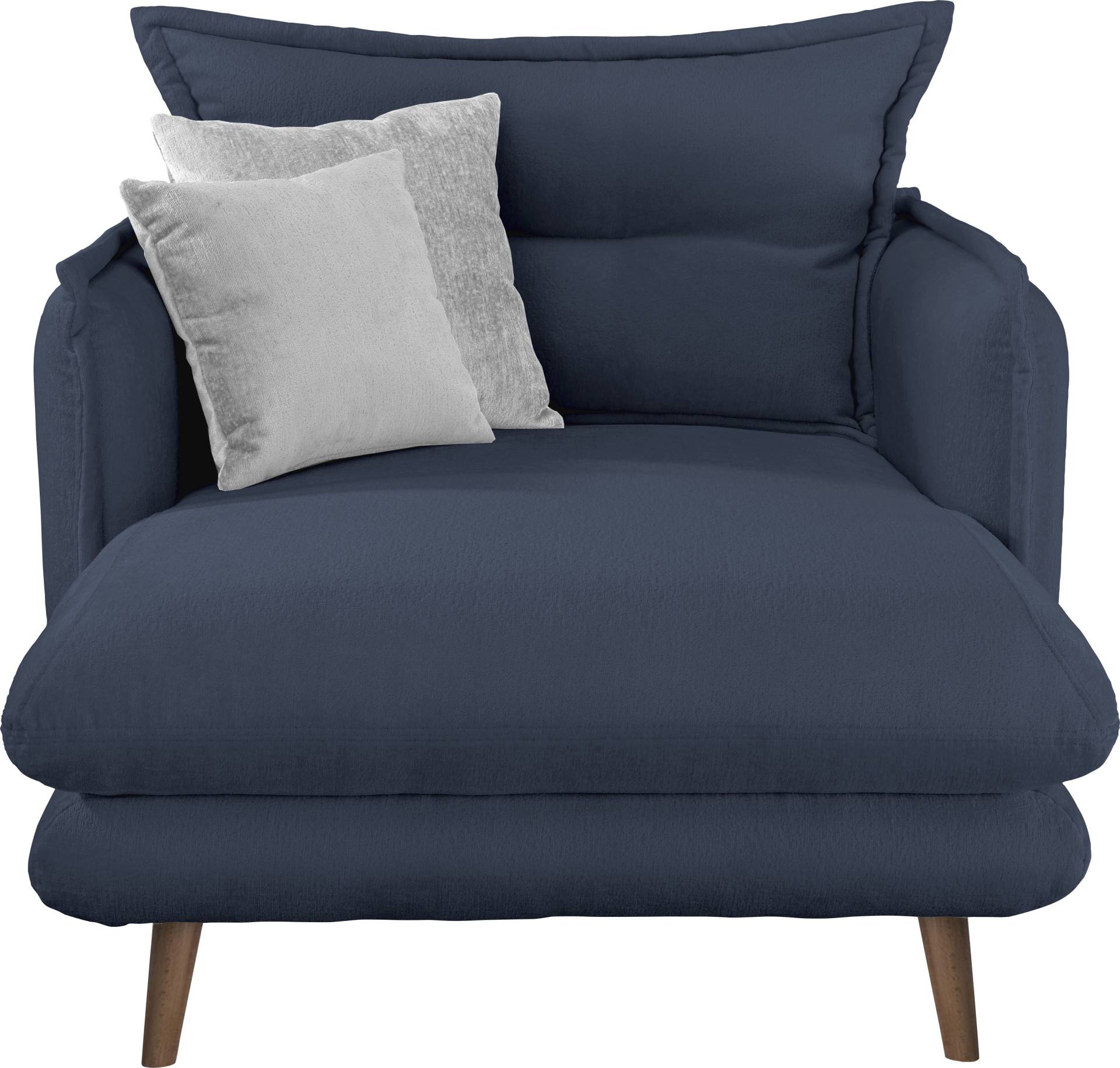 INOSIGN Loveseat »Lazio«, moderner Sessel mit einer bequemen Polsterung, 2 Stk. Zierkissen von INOSIGN