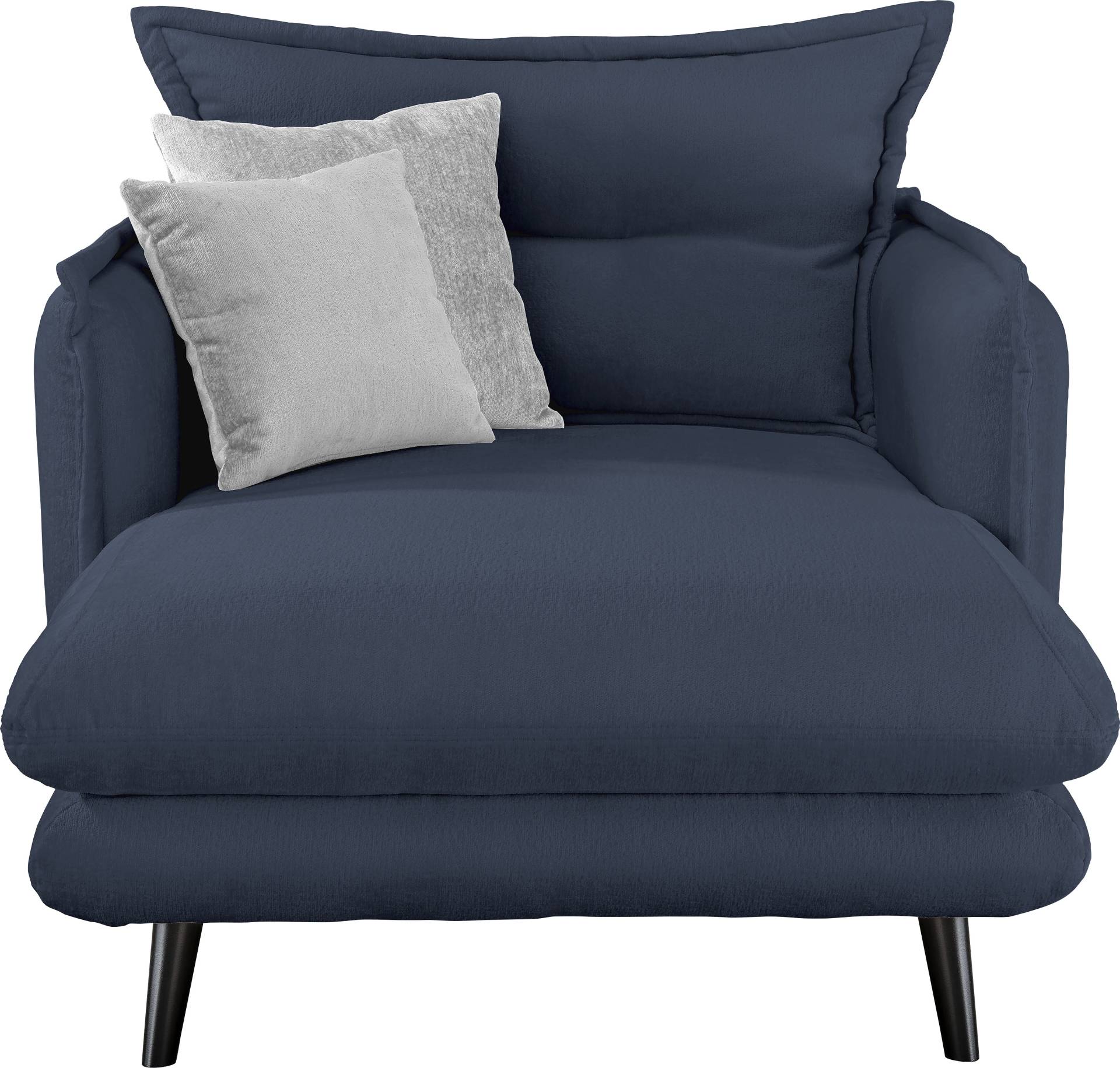 INOSIGN Loveseat »Lazio«, moderner Sessel mit einer bequemen Polsterung, 2 Stk. Zierkissen von INOSIGN