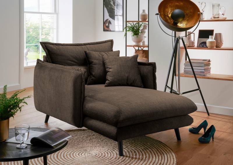 INOSIGN Loveseat »Lazio«, moderner Sessel mit einer bequemen Polsterung, 2 Stk. Zierkissen von INOSIGN