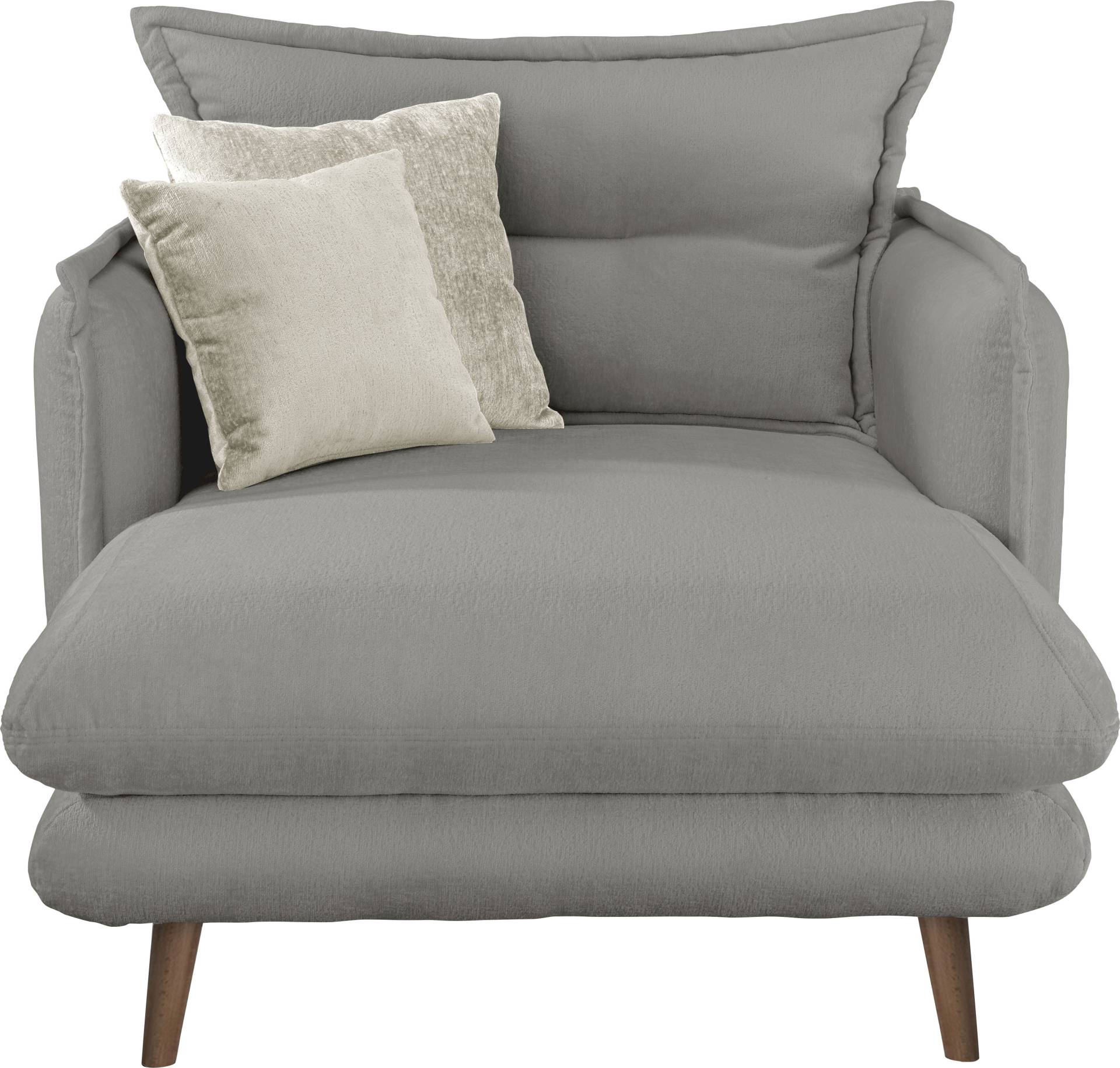 INOSIGN Loveseat »Lazio«, moderner Sessel mit einer bequemen Polsterung, 2 Stk. Zierkissen von INOSIGN