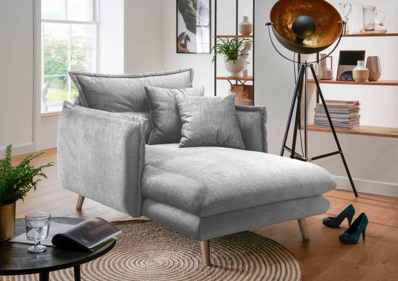 INOSIGN Loveseat »Lazio«, moderner Sessel mit einer bequemen Polsterung, 2 Stk. Zierkissen von INOSIGN