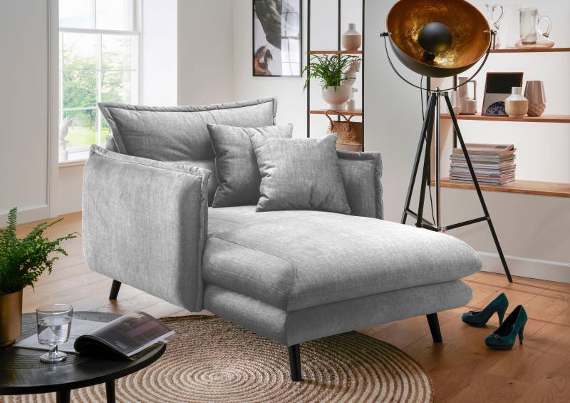 INOSIGN Loveseat »Lazio«, moderner Sessel mit einer bequemen Polsterung, 2 Stk. Zierkissen von INOSIGN