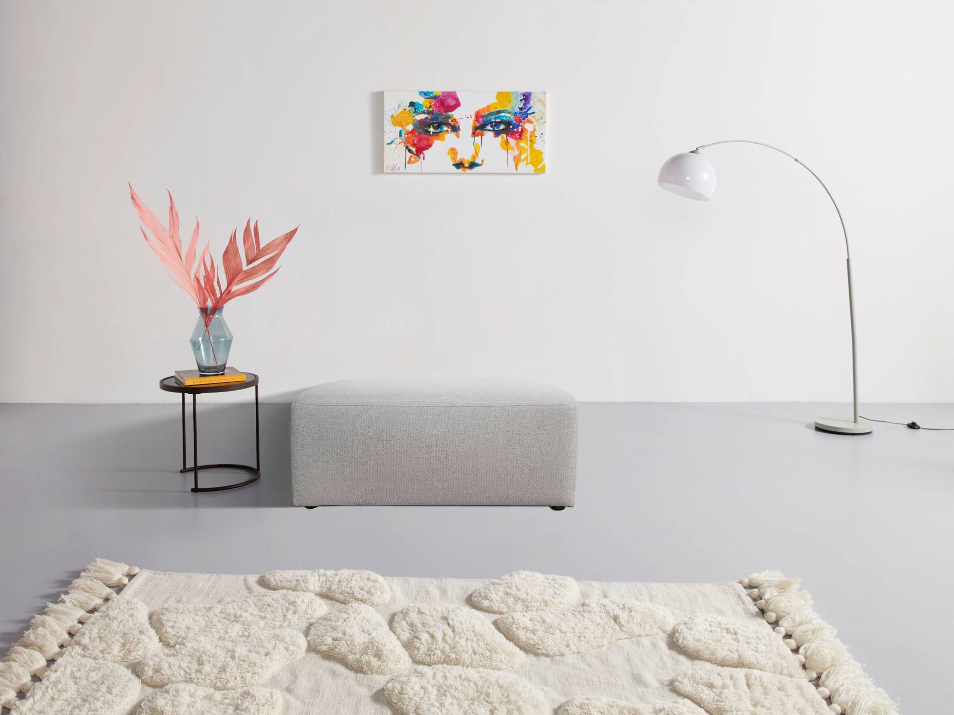 INOSIGN Polsterhocker »Koa, Hocker, passend zur Modulserie KOA«, in Webstoff INOSIGN Polsterhocker »Koa, Hocker, passend zur Modulserie KOA«, in Webstoff von INOSIGN