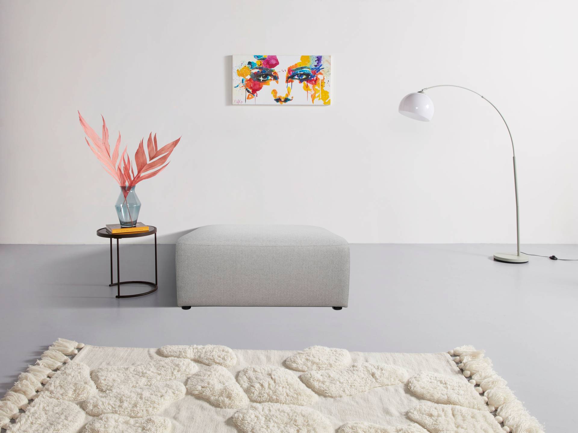 INOSIGN Polsterhocker »Koa, Hocker, passend zur Modulserie KOA«, in Webstoff INOSIGN Polsterhocker »Koa, Hocker, passend zur Modulserie KOA«, in Webstoff von INOSIGN