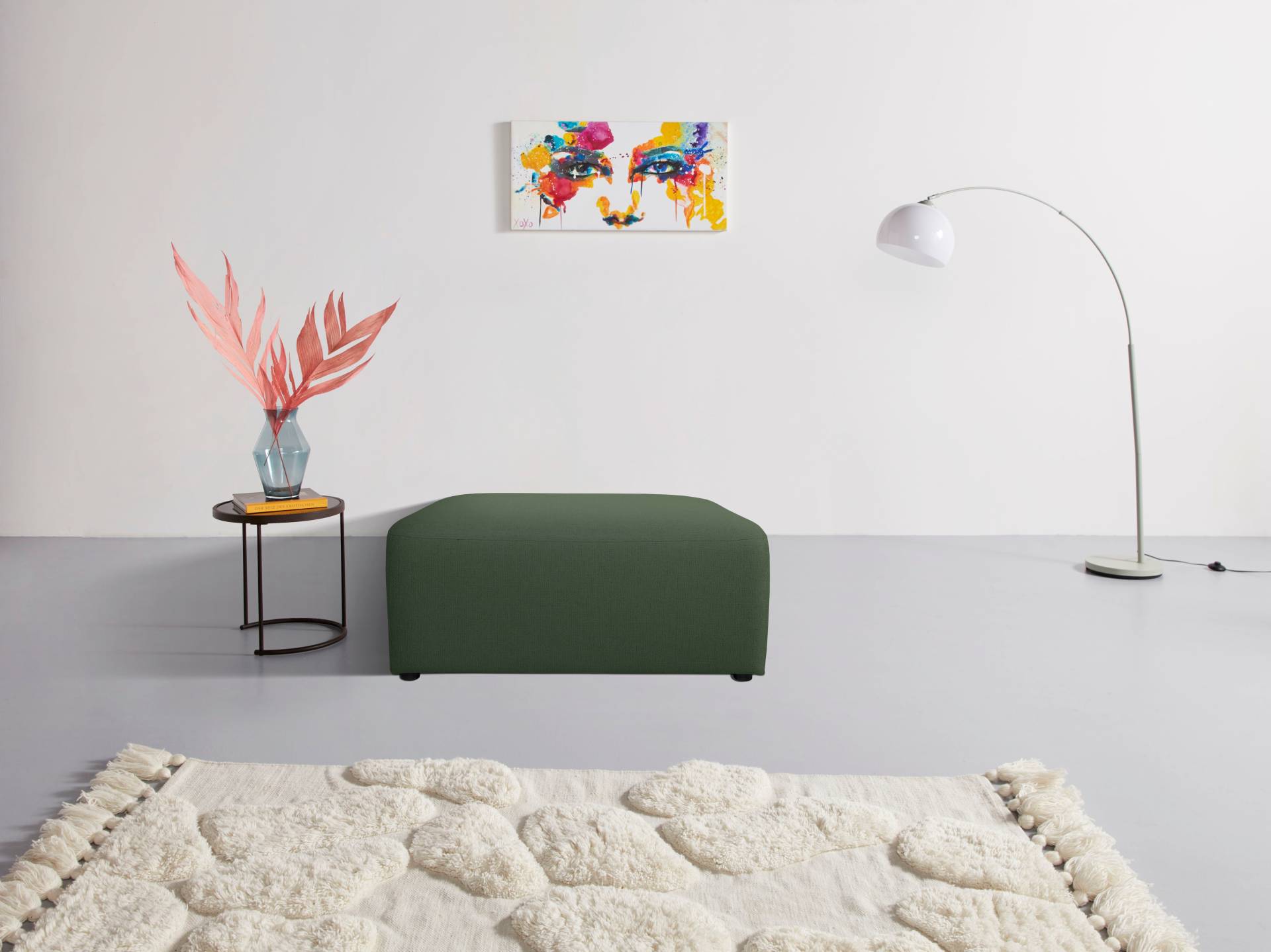 INOSIGN Polsterhocker »Koa, Hocker, passend zur Modulserie KOA«, in Webstoff INOSIGN Polsterhocker »Koa, Hocker, passend zur Modulserie KOA«, in Webstoff von INOSIGN