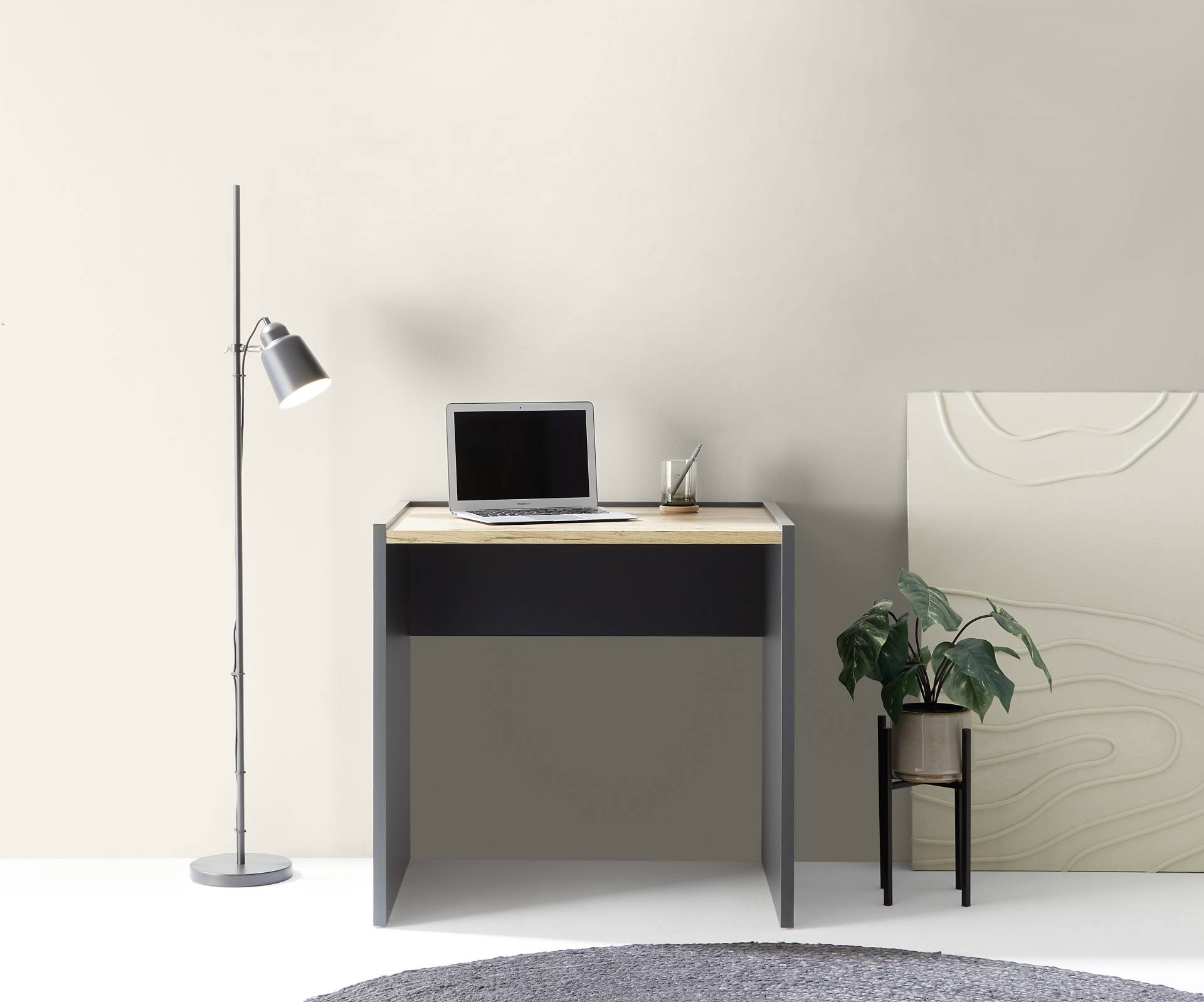 INOSIGN Schreibtisch »CiTY/GiRON«, moderner Computertisch, wohnliches Home Office, Breite 80 oder 143 cm von INOSIGN