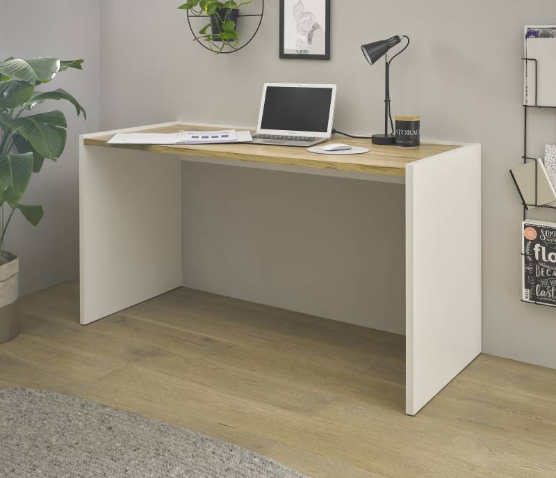 INOSIGN Schreibtisch »CiTY/GiRON«, moderner Computertisch, wohnliches Home Office, Breite 80 oder 143 cm von INOSIGN