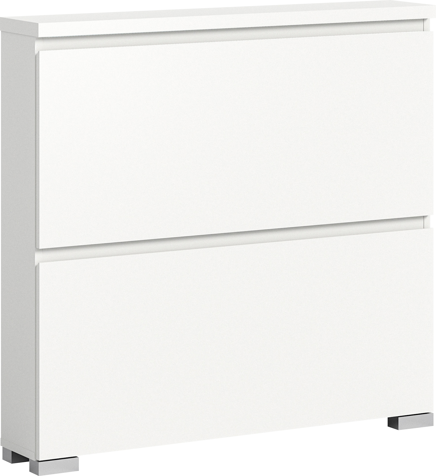 INOSIGN Schuhschrank »Skoskap, Tiefe 18cm, 2 Klappen mit Schuhwalze, Platz für 8 Schuhpaare«, hängend und stehend montierbar, Schuhkipper, Schuhkommode, Schuhregal INOSIGN Schuhschrank »Skoskap, Tiefe 18cm, 2 Klappen mit Schuhwalze, Platz für 8 Schuhpaare«, hängend und stehend montierbar, Schuhkipper, Schuhkommode, Schuhregal von INOSIGN