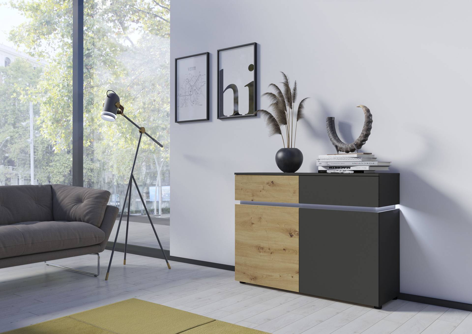 INOSIGN Sideboard »Luci«, Breite 120 cm von INOSIGN