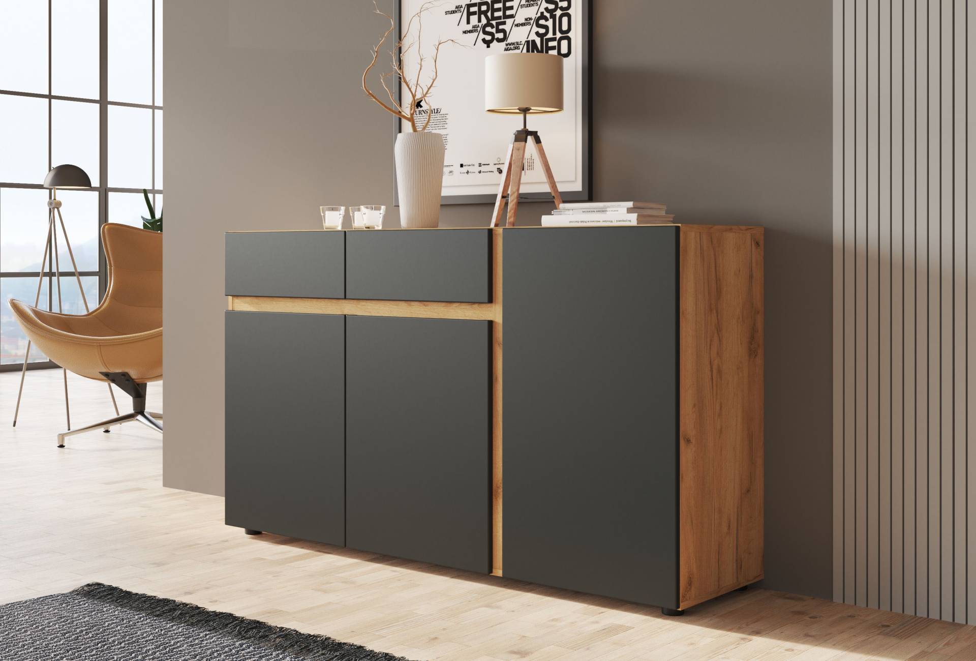 INOSIGN Sideboard »Morongo«, Breite ca. 149 cm von INOSIGN