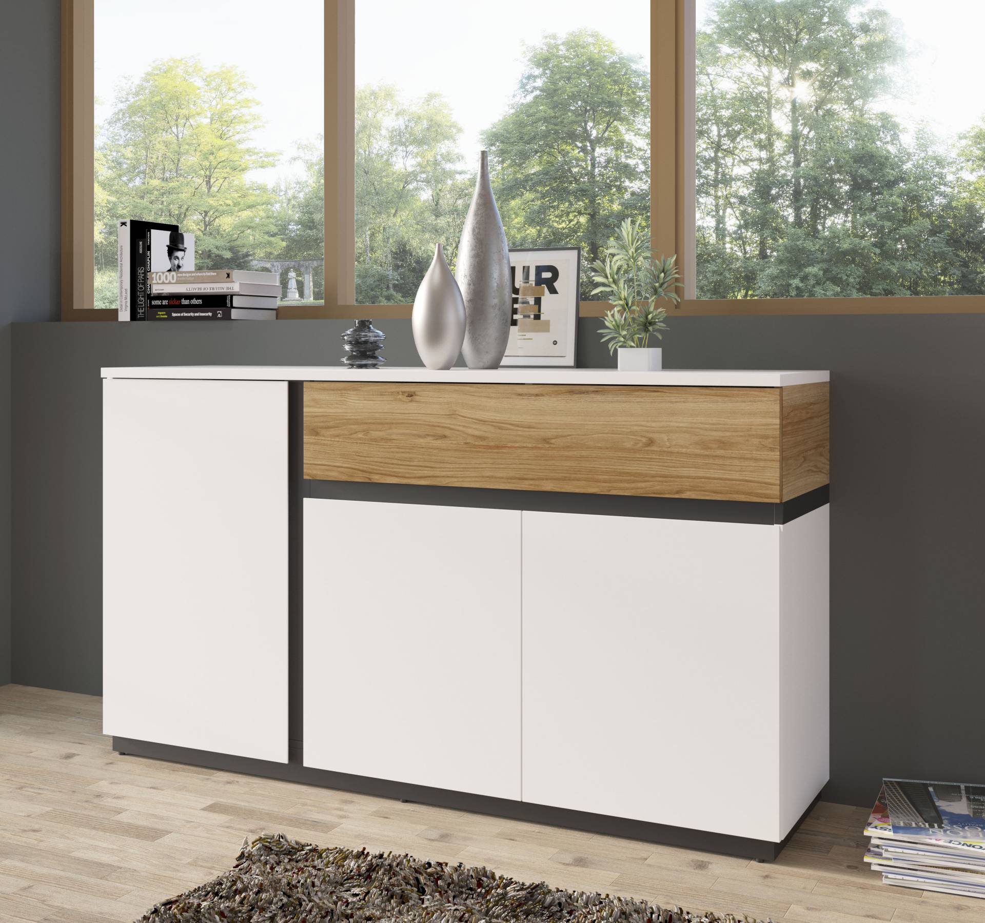 INOSIGN Sideboard »Novena«, Breite 155 cm von INOSIGN