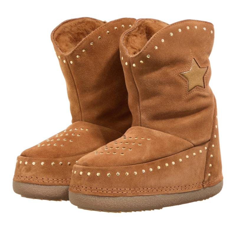 INUIKII Boots & Stiefeletten - Cowboy Studs - Gr. 36 (EU) - in Braun - für Damen von INUIKII