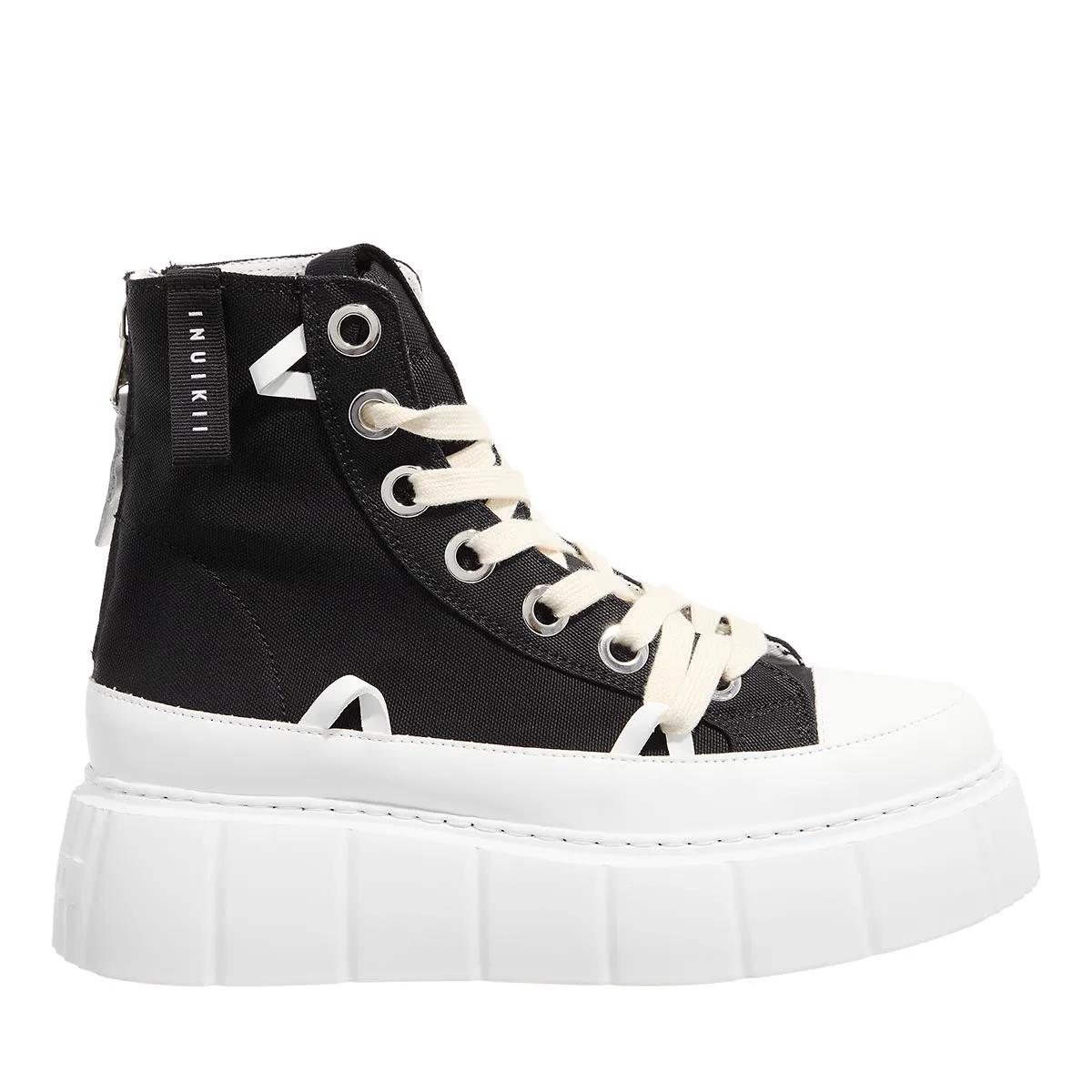 INUIKII High-Top Sneaker - MATILDA CANVAS HIGH - Gr. 36 (EU) - in Schwarz - für Damen von INUIKII