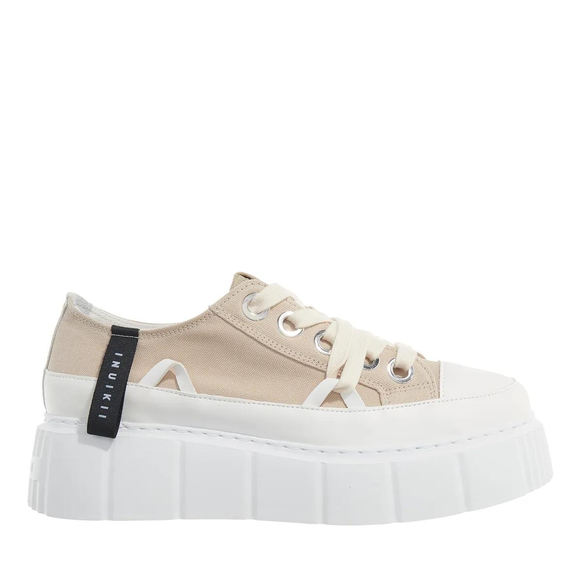 INUIKII Low-Top Sneaker - MATILDA CANVAS LOW - Gr. 36 (EU) - in Beige - für Damen von INUIKII