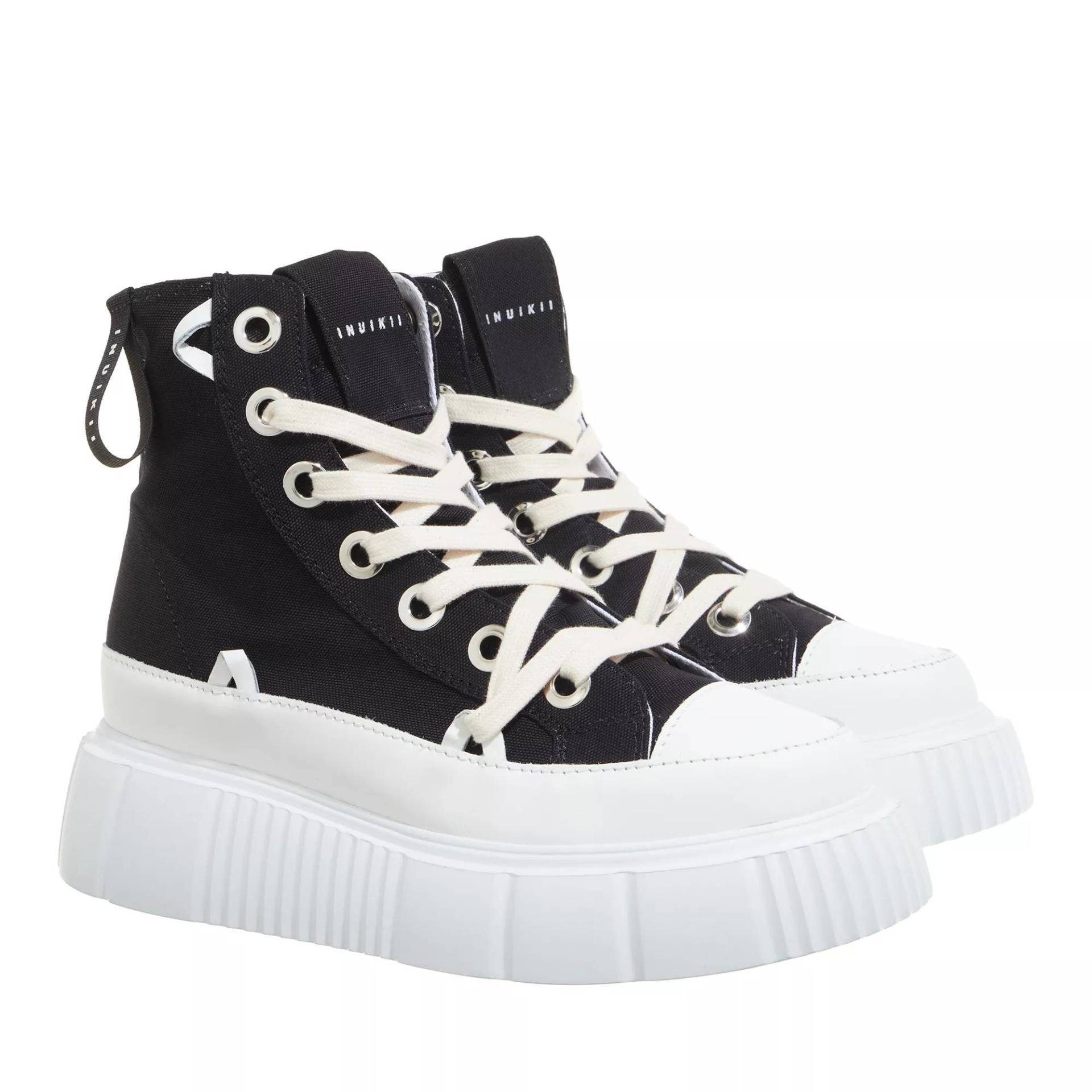 INUIKII Sneaker - Matilda Canvas High 23 - Gr. 40 (EU) - in Schwarz - für Damen von INUIKII