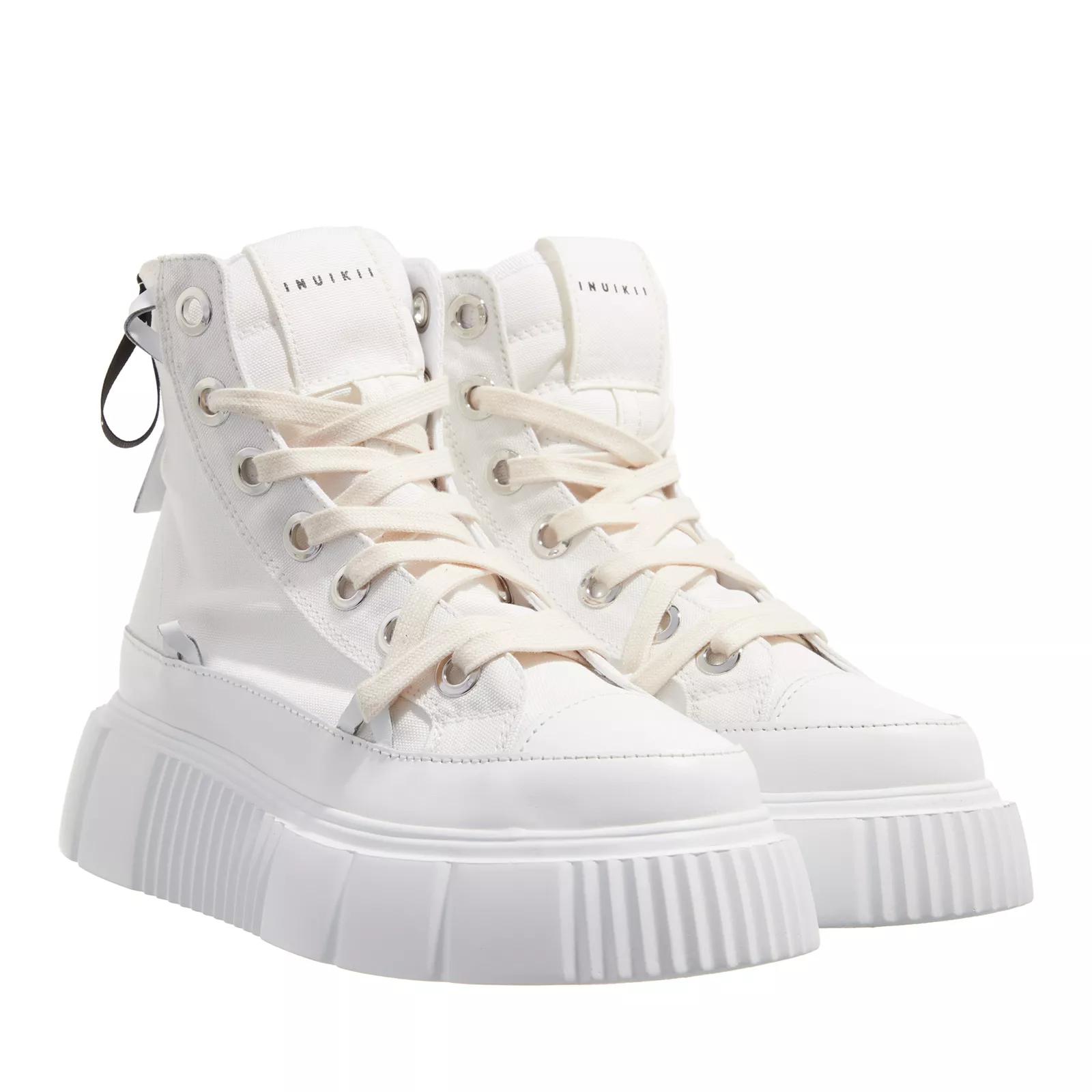 INUIKII Sneakers - Matilda Canvas High 23 - Gr. 39 (EU) - in Weiß - für Damen von INUIKII
