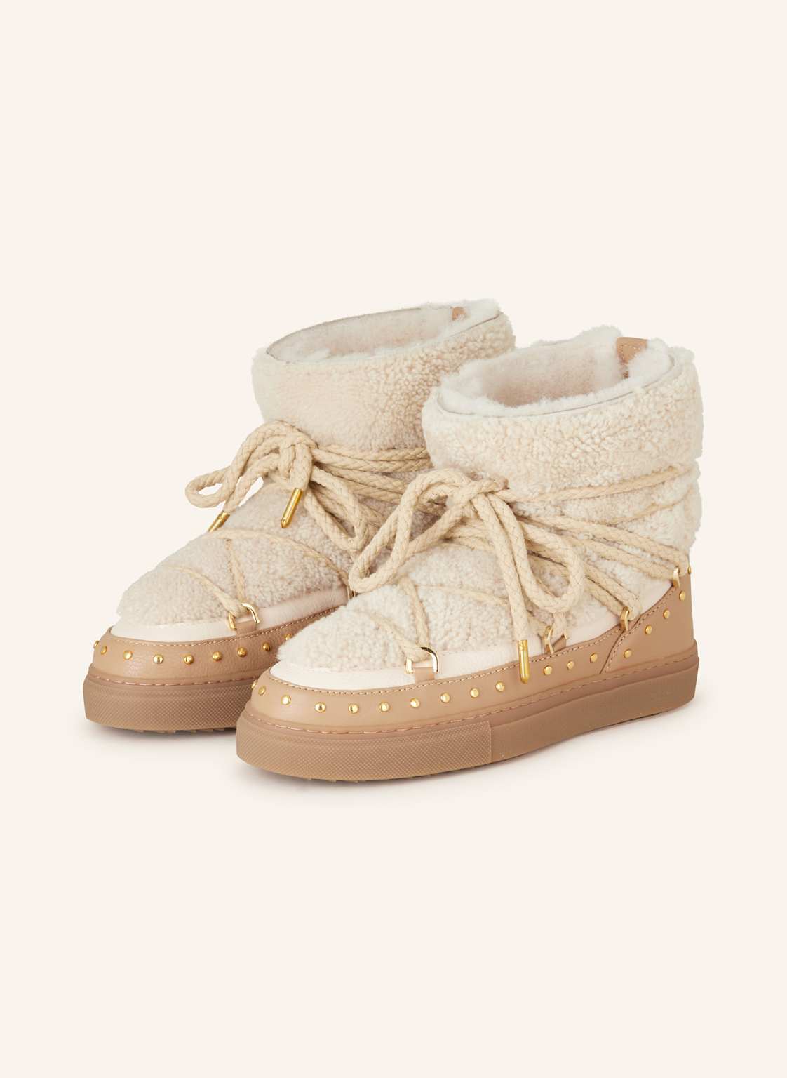 Inuikii Boots beige von INUIKII