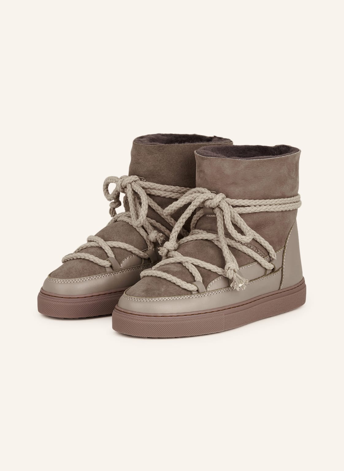 Inuikii Schnürboots beige von INUIKII