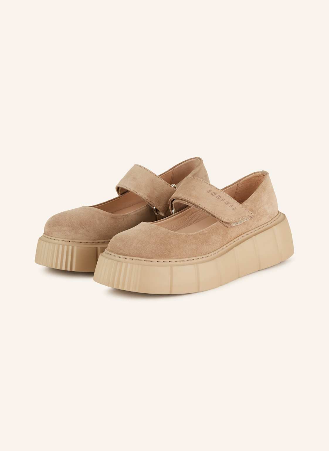 Inuikii Mary-Jane-Ballerinas Matilda beige Inuikii Mary-Jane-Ballerinas Matilda beige von INUIKII