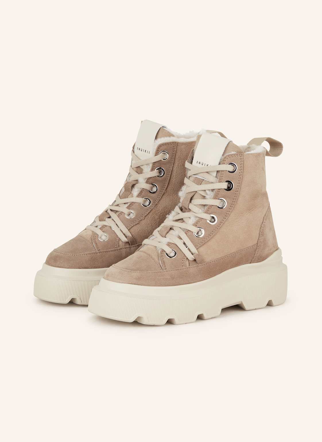 Inuikii Plateau-Boots Mathilda beige Inuikii Plateau-Boots Mathilda beige von INUIKII