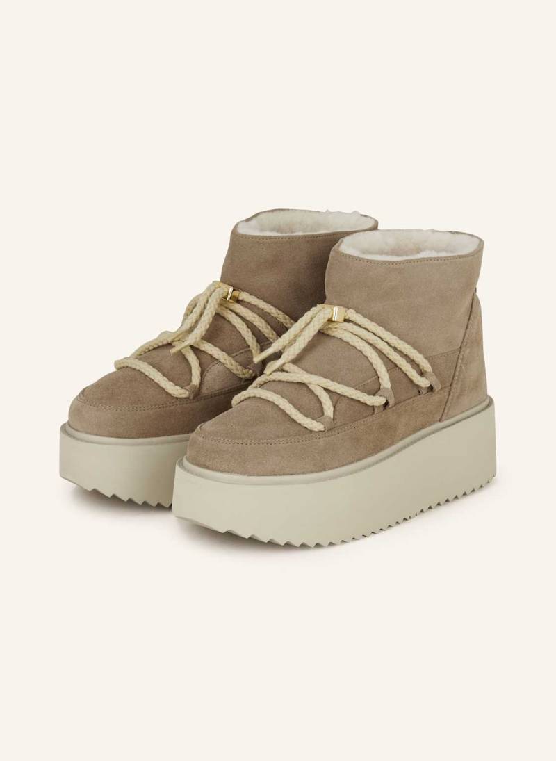 Inuikii Plateau-Boots beige von INUIKII