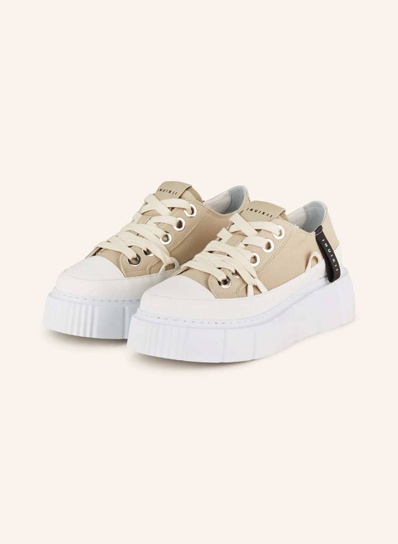 Inuikii Sneaker Matilda Canvas Low grau von INUIKII