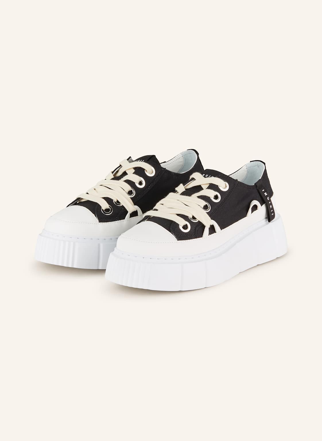 Inuikii Sneaker Matilda Canvas Low schwarz Inuikii Sneaker Matilda Canvas Low schwarz von INUIKII