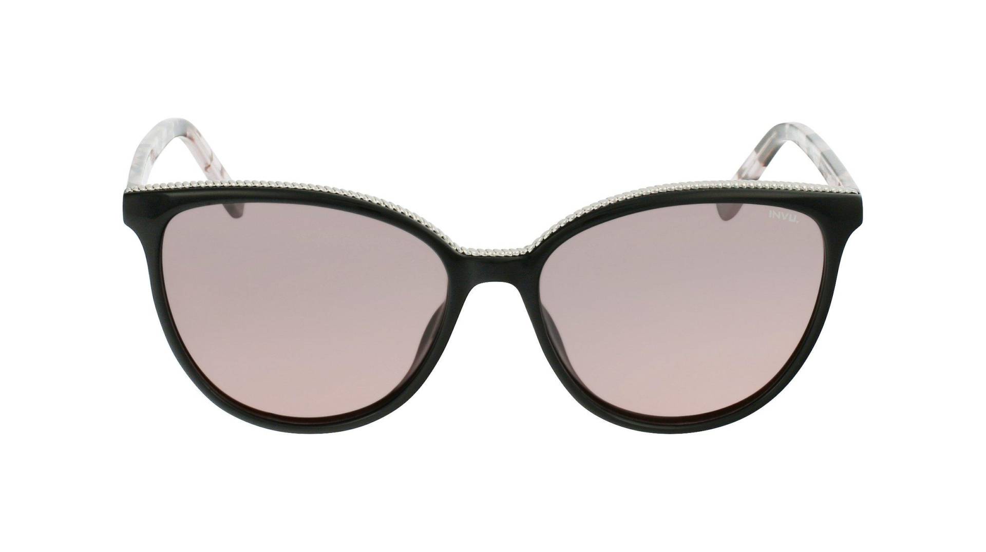 Polarisierte Sonnenbrille Mit Etui Damen Dusty Rose ONE SIZE von INVU