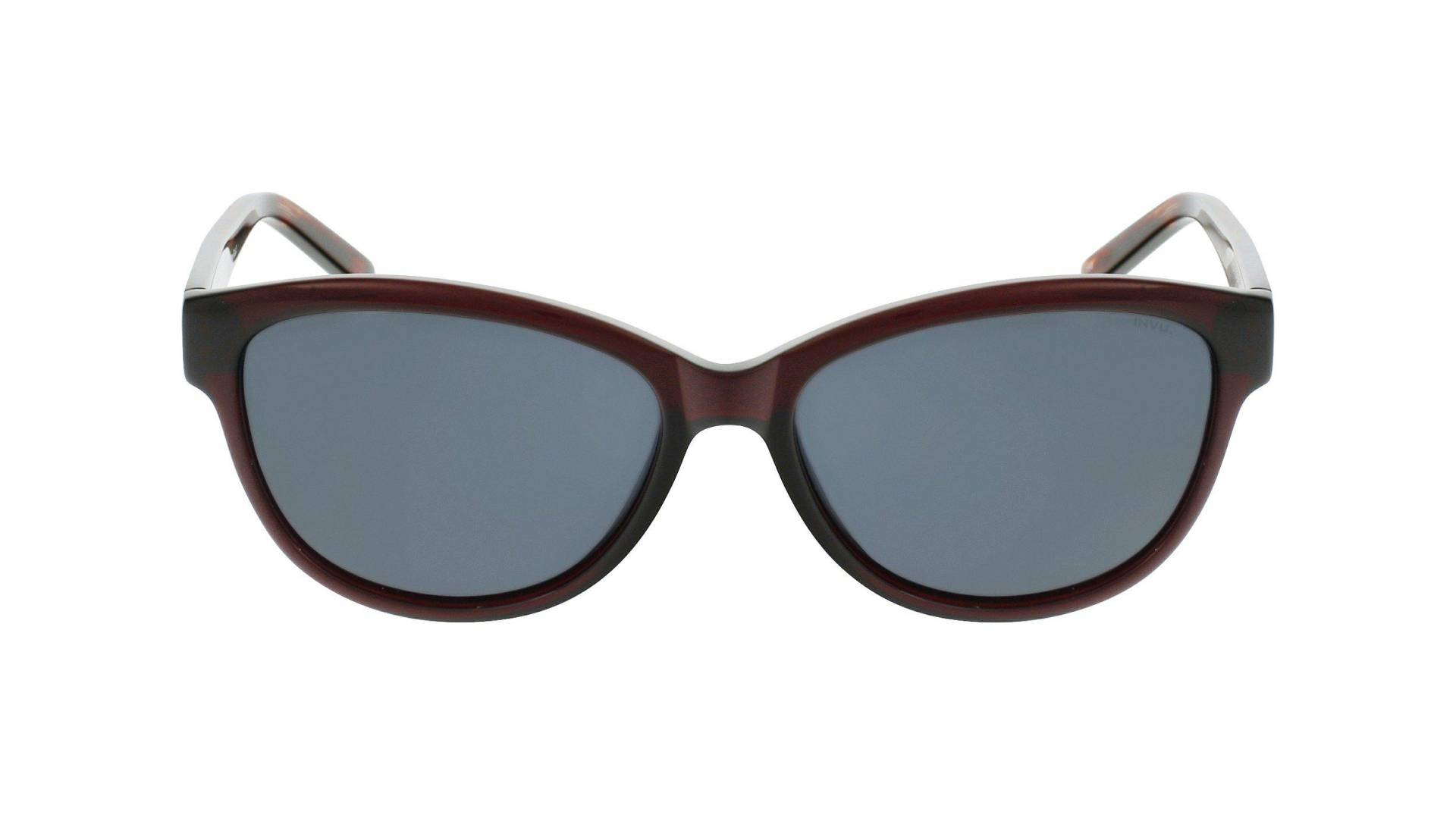 Polarisierte Sonnenbrille Mit Etui Damen Bordeaux ONE SIZE von INVU