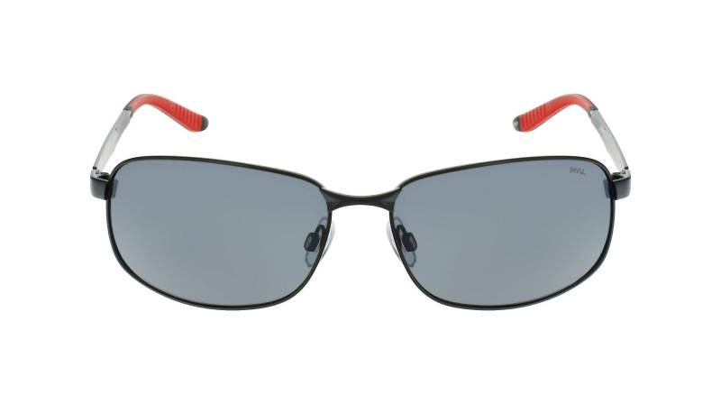 Polarisierte Sonnenbrille Mit Etui Herren Schwarz ONE SIZE von INVU