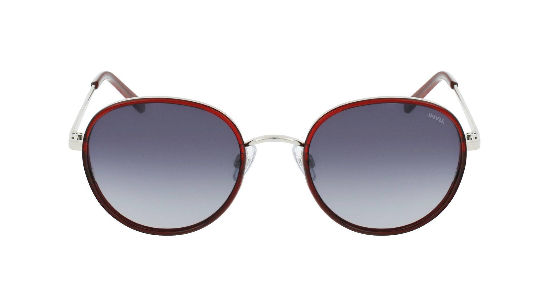 Polarisierte Sonnenbrille Mit Etui Damen Bordeaux ONE SIZE von INVU