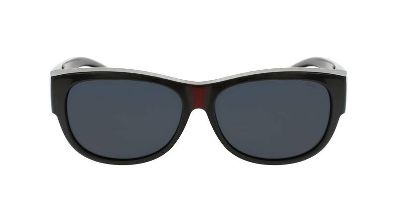 Polarisierte Überbrille Mit Etui Herren Bordeaux ONE SIZE von INVU